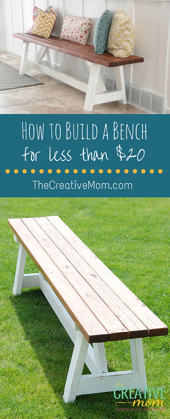 how to build a bench