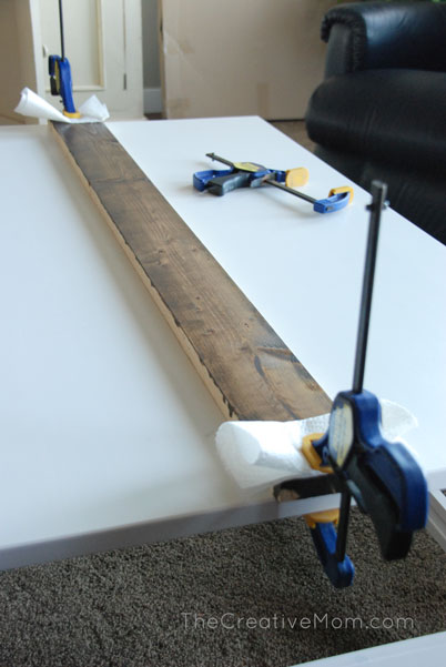 DIY Planked Coffee Table