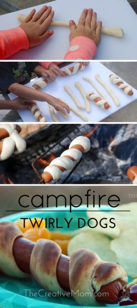 campfire hotdogs