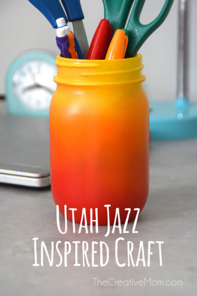 Utah Jazz inspired craft