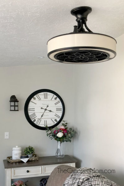 ceiling fan enclosed