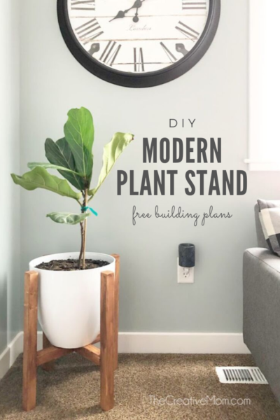 how to build a plant stand