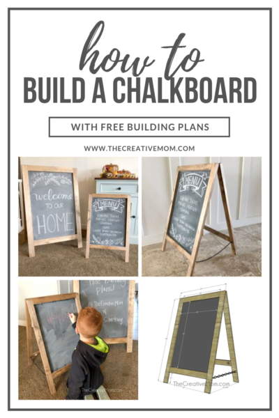 how to build a chalkboard