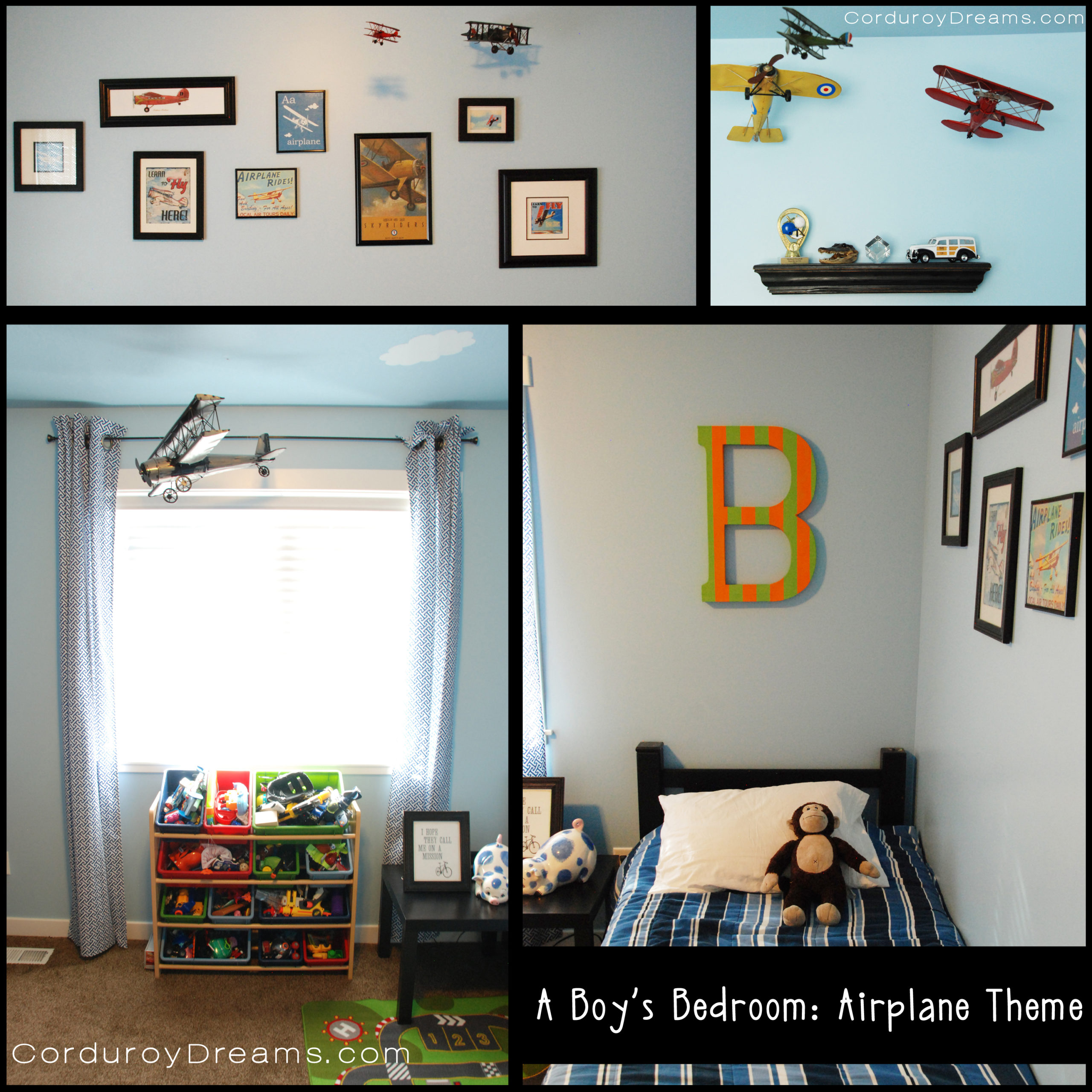 A Boy’s Room: Airplane Theme