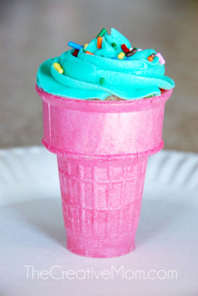 ice cream cone cupcake recipe