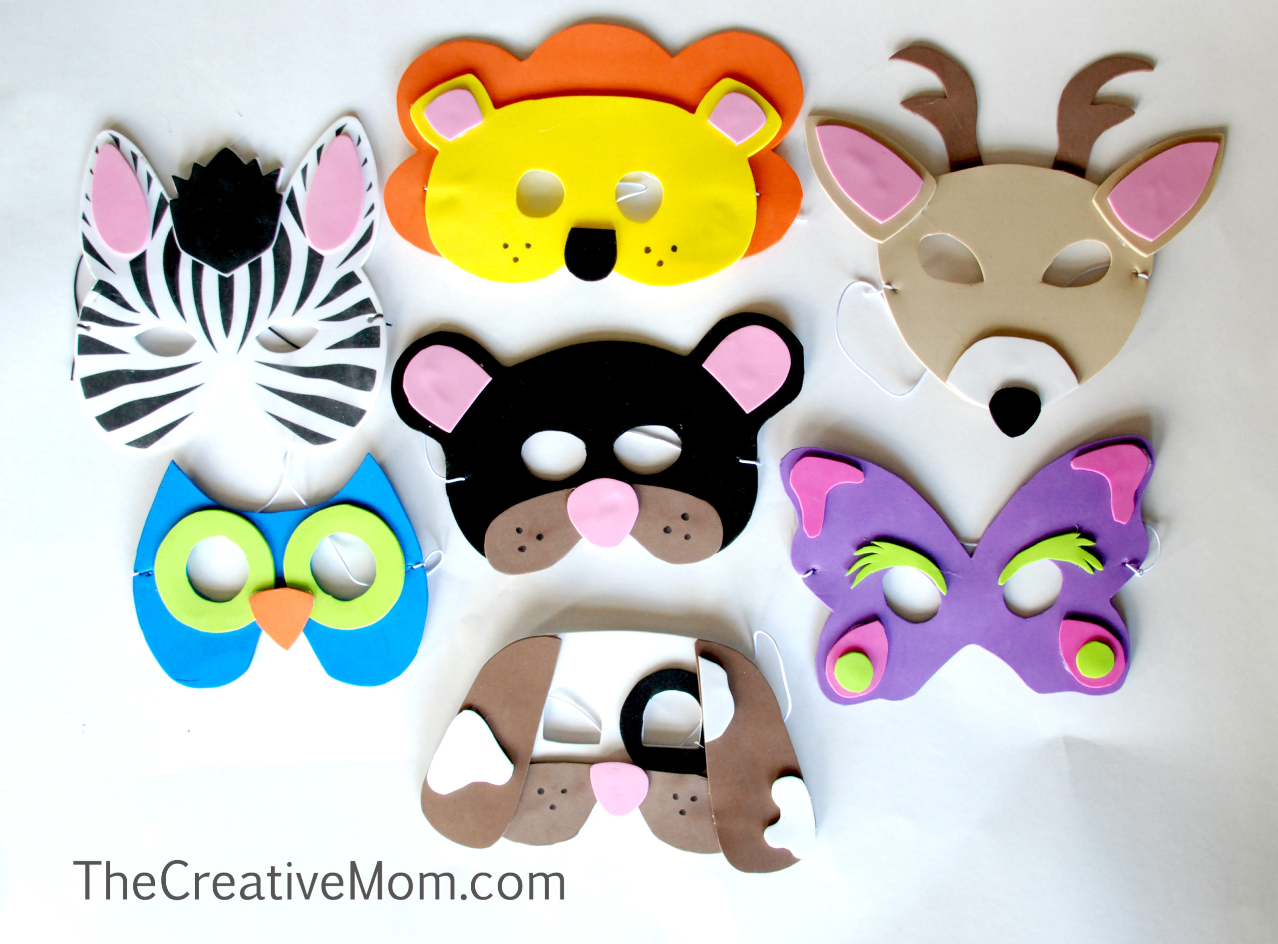 Best Papercraft Masks - Wearable Paper Animal Masks