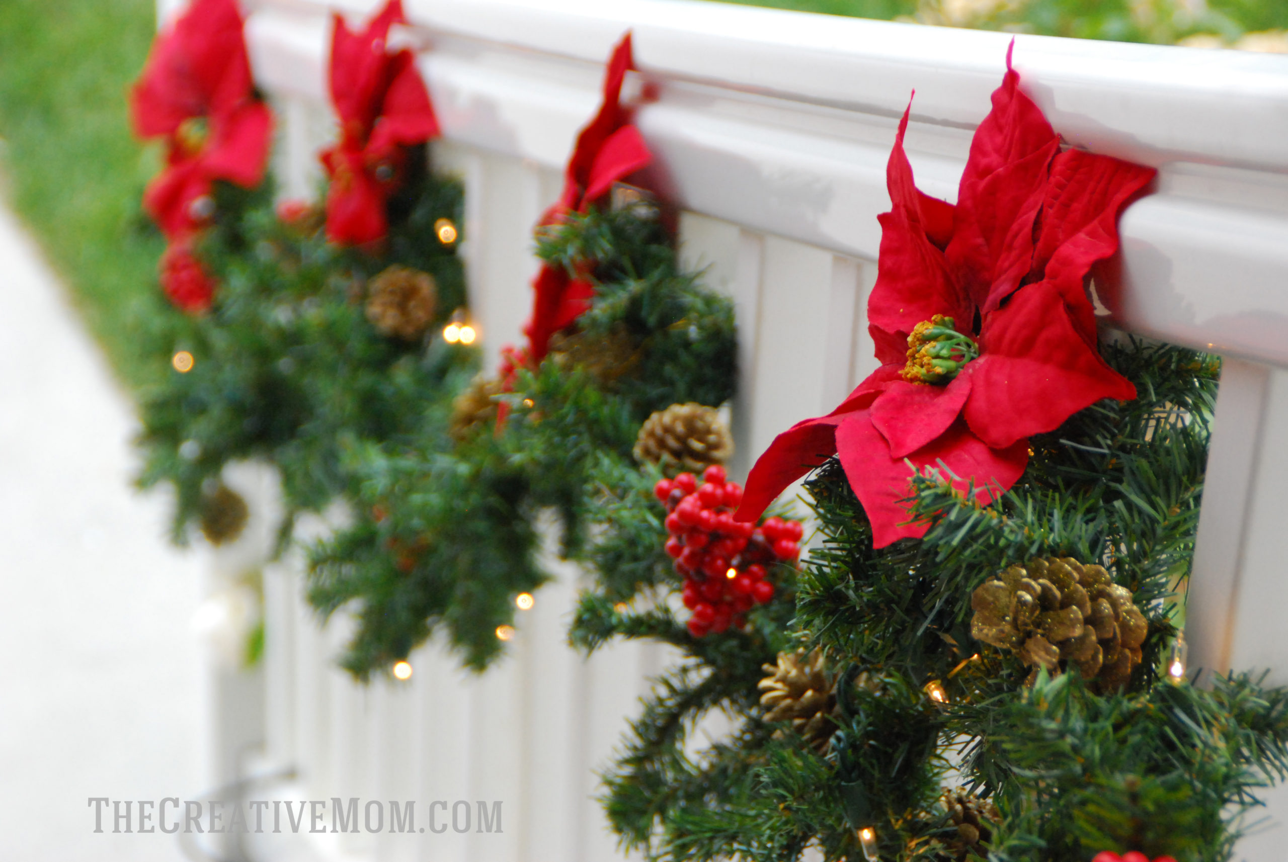 railing garland