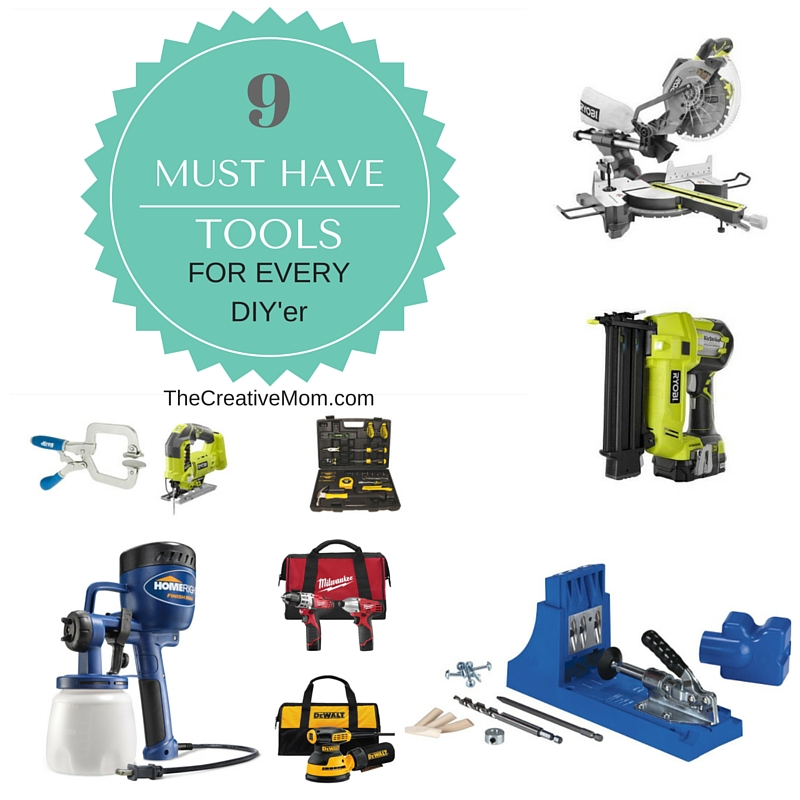 9 Must Have Tools for Every DIY’er