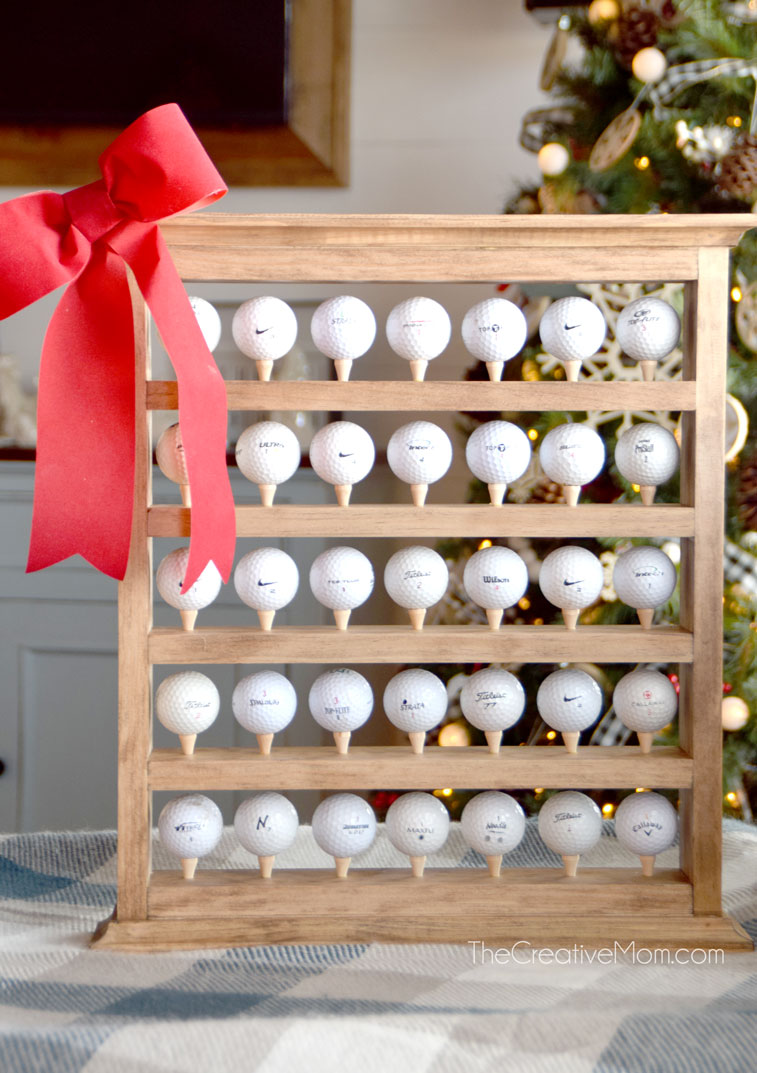 DIY Golf Ball Display Case The Creative Mom