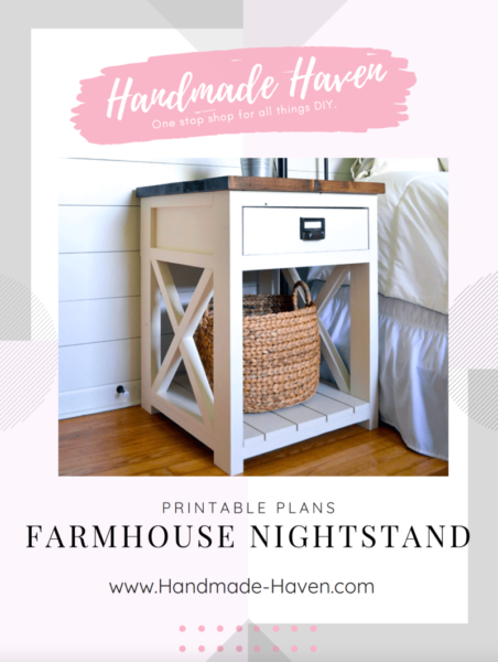farmhouse nightstand