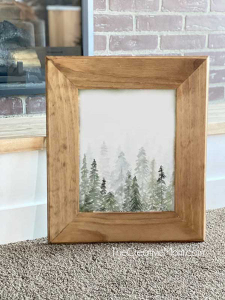 DIY easy picture frame